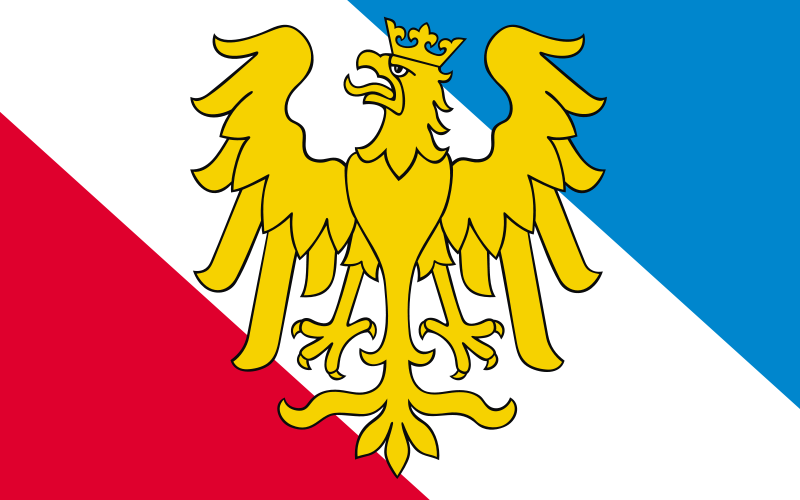 flaga powiatu prudnickiego