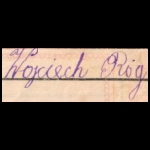 Podpisy Wojciecha Roga 01.02.1925 »» 27.06.1925 Nowa Dęba