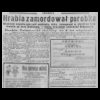 Hrabia zamordował parobka… 18.12.1933 Łódź [MR14433]