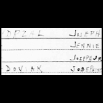 The Drzal Family in 1940 Census [MR15422-P]