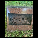 Frank Plaza’s Grave