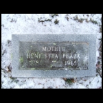 Henrietta Plaza’s Grave (MR16359) __.06.2007 »» __.12.2007