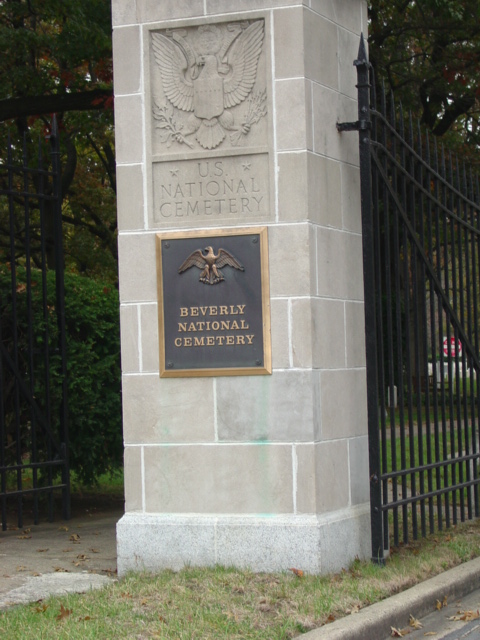 Beverly National Cemetery (FindAGrave)