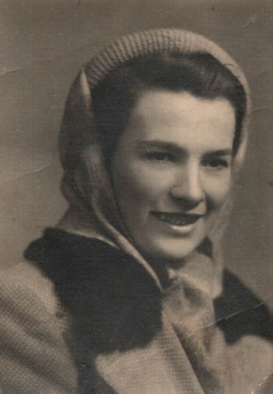 Krystyna Wojciechowska (ok. 1950)