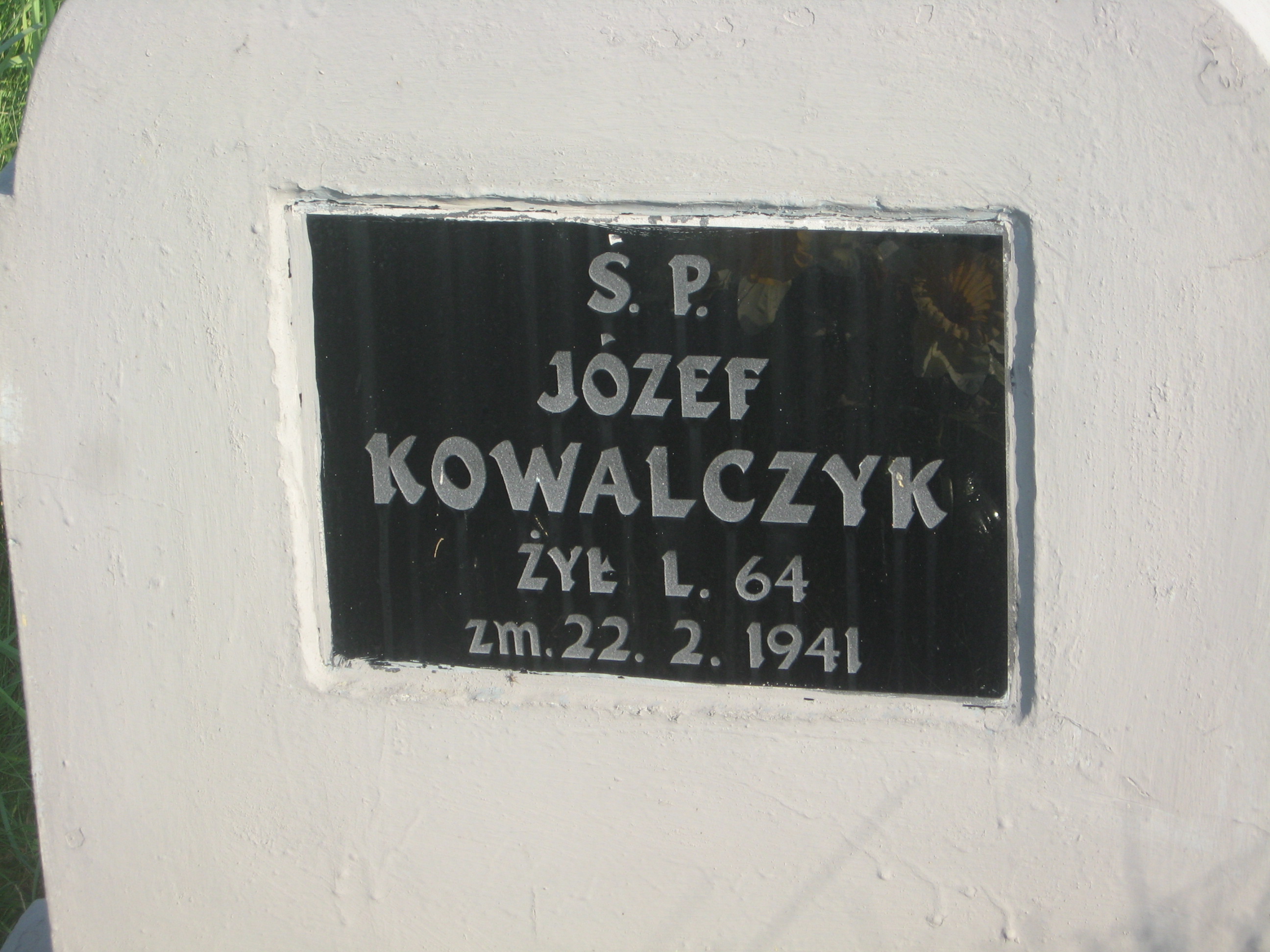 Grób Józefa Kowalczyka (MR05508)