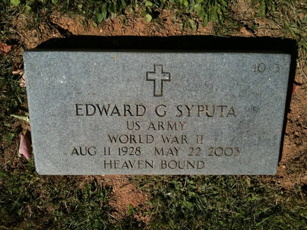 Edward Syputa’s Grave (MR11716-P)