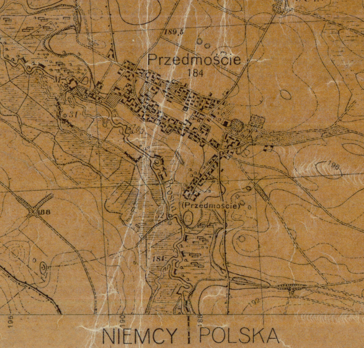 okolice Przedmościa WIG25 — Przedmoście — 1933 [MR11989] (1933)