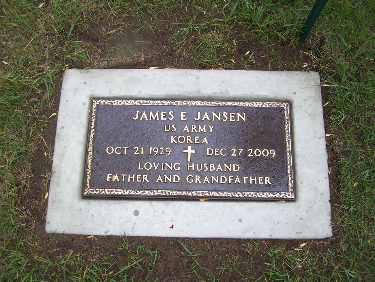 James Jansen’s Grave (MR12171)