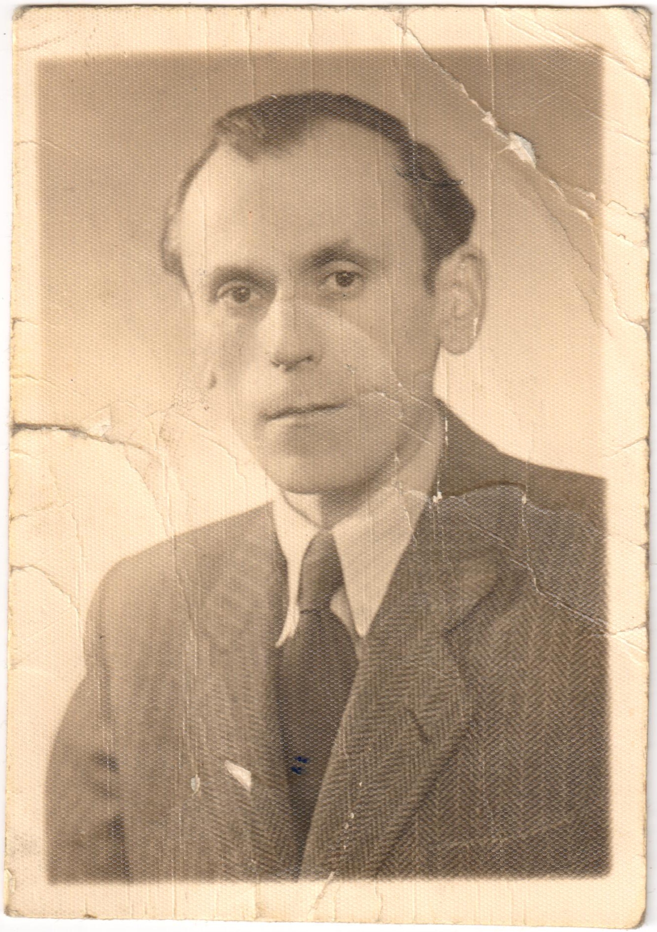 Stanisław Rodak – zdjęcie legitymacyjne (oszac. 1944)