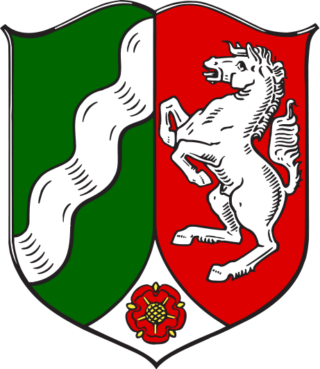 herb Nadrenii Północnej-Westfalii