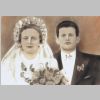 Portret ślubny Zofii i Jana 1940