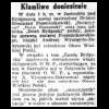 Kłamliwe doniesienie 07.10.1931 Poznań