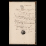 Odpis aktu chrztu Scholastyki Baranowskiej z alegat 11.06.1841 Sokolniki