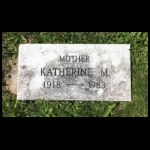 Katherine M. Runnheim’s Gravestone