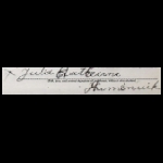 Julia Humeniuk’s Signature [MR16793-S]