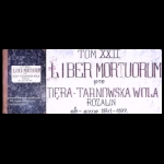 Tom XXII. Liber mortuorum pro Dęba[-1887] – Tarnowska Wola[-1908] Rozalin ab~anno 1841-1897 Majdan Królewski [MR16912]