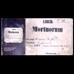 T. 36. Liber Mortuorum pro pago et oppido Majdan Parochiae Majdanensis ab anno 1898 usque ad annum ³¹∕Ⅻ 1975 Tomus 36 Majdan Królewski [MR16922]