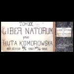 Tom XX/XXI Liber Natorum pro Huta Komorowska ab anno ²⁶∕₄1890~³¹∕₁₂1926 Majdan Królewski