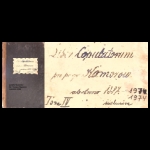 Liber Copulatorum pro pago Komorow ab Anno 1887–1974 inclusive Tom IV Majdan Królewski [MR16955]