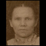 Florentyna Zapłotna z synami: Janem i Antonim — Florentyna Zapłotna z domu Marcinkowska