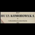 Mapa wsi Huta Komorowska w Galicji w obwodzie rzeszowskim 1853